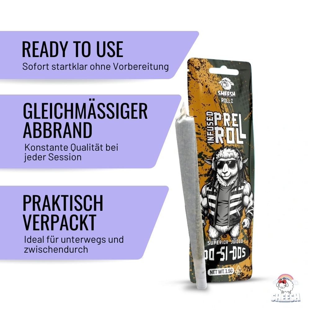 SHEESH Rollz - Do-Si-Dos - 1,5g Pre Roll