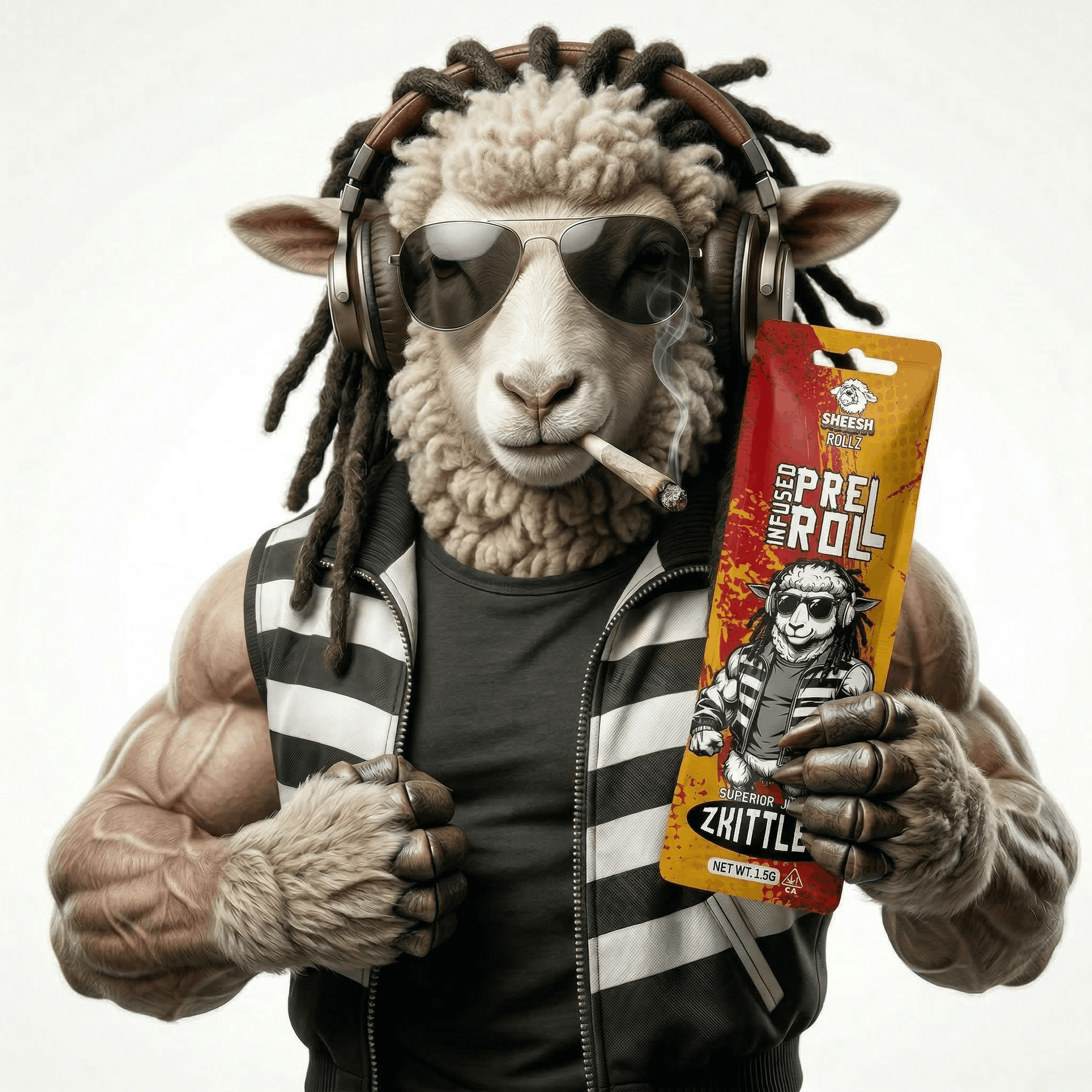 SHEESH Rollz - Zkittlez - 1,5g Pre Roll