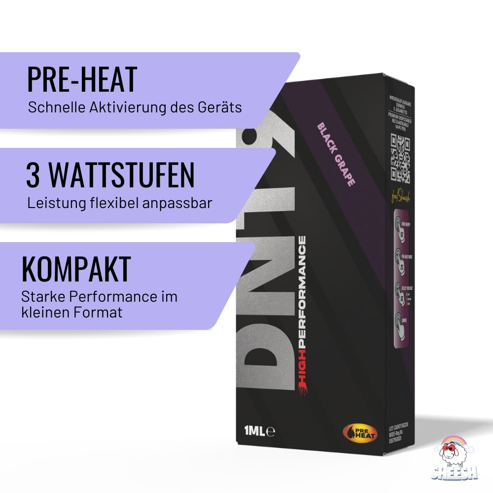 High Performance DNT9 - Black Grape - 1ml
