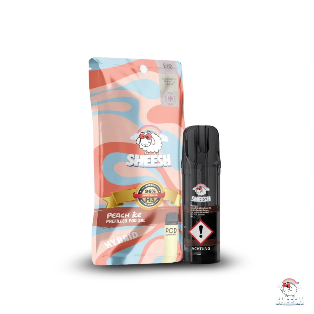 SHEESH - H3 Superior Pod - Peach Ice - bubatzlegal24