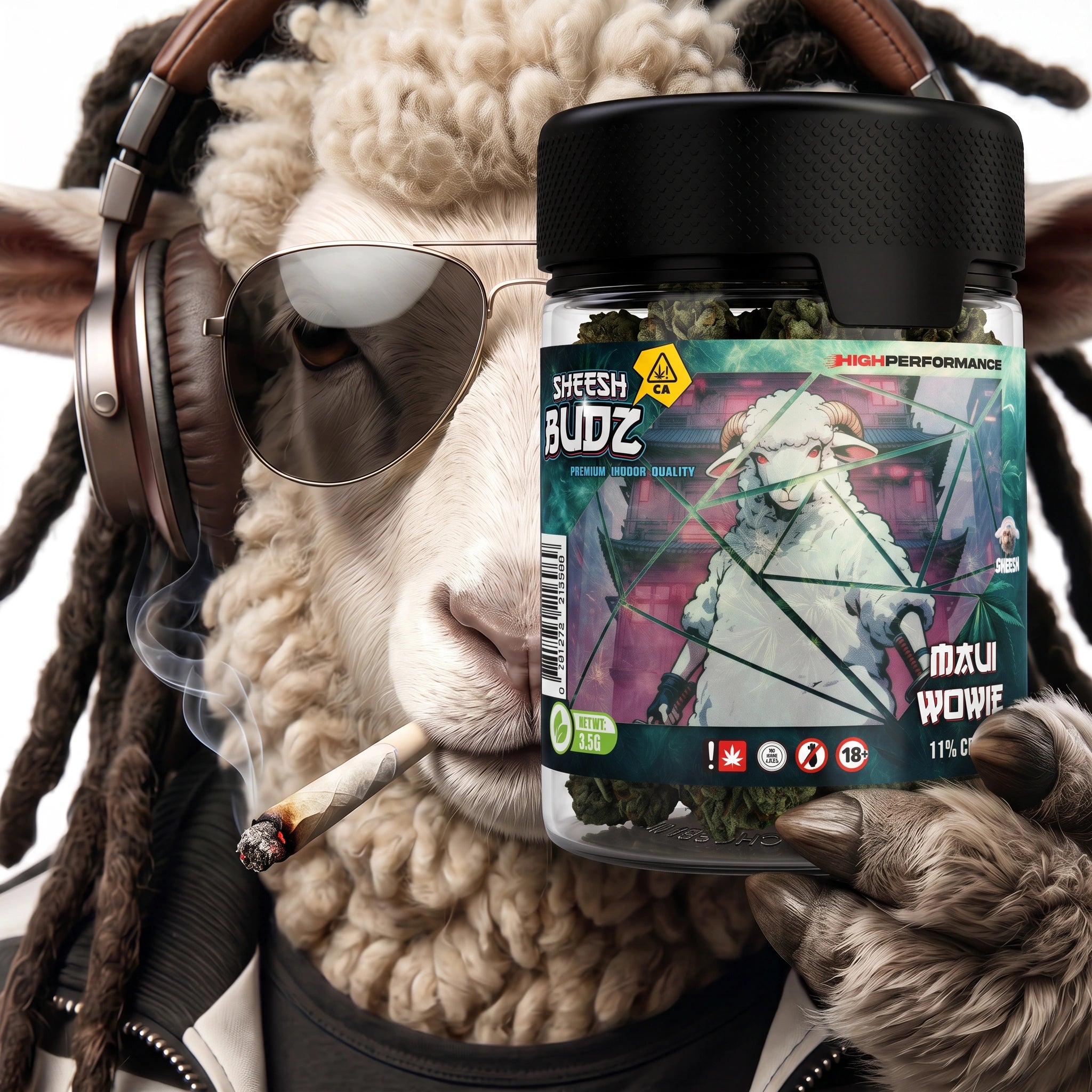 SHEESH BUDZ CBD - Maui Wowie - 3.5g - 11% CBD