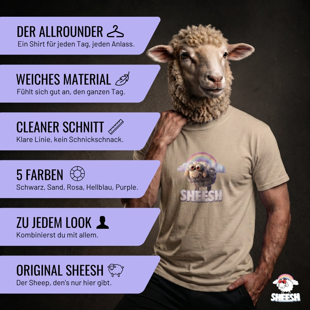 SHEESH T-SHIRT - SAND