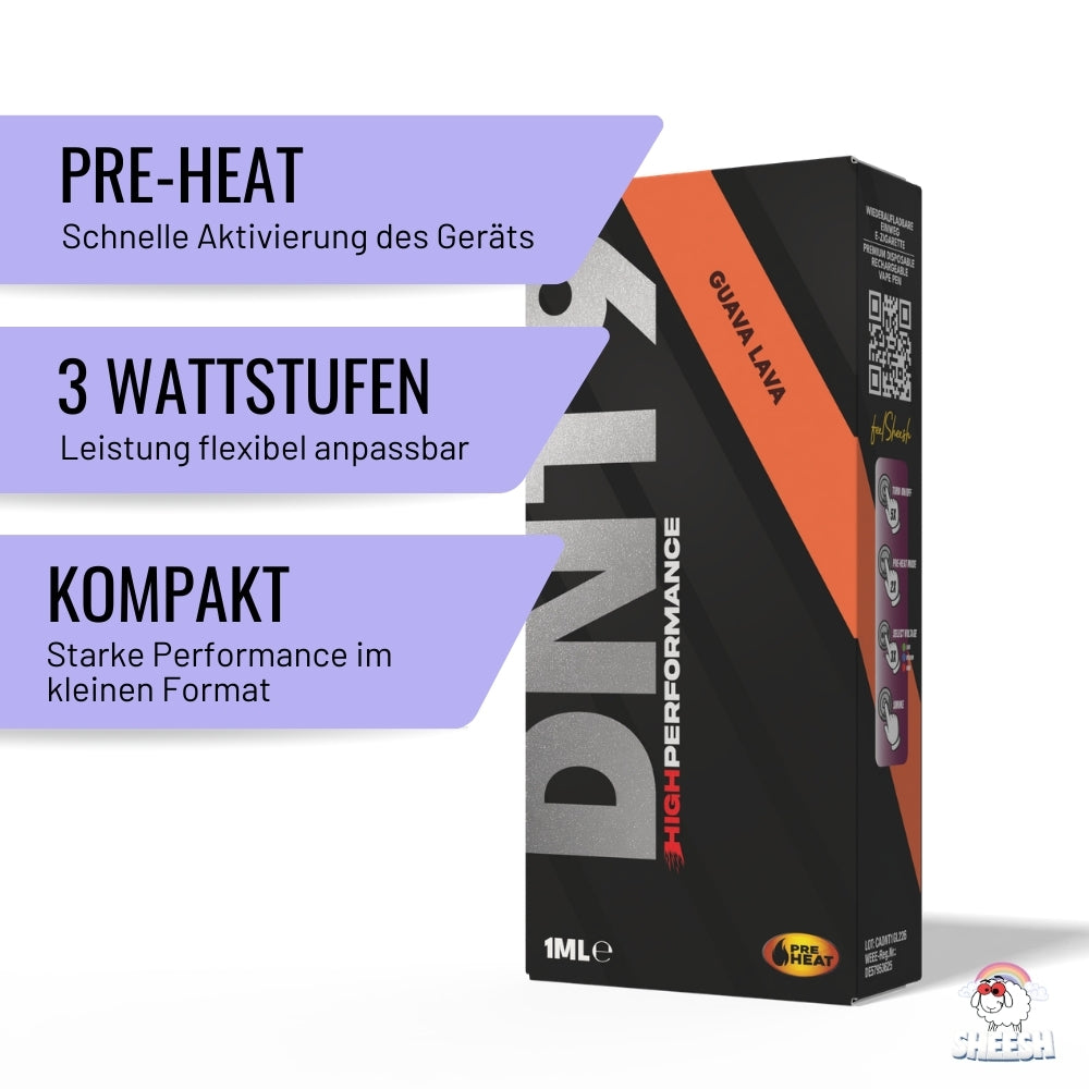 DNT-9 Vape - Guava Lava - 1ml - bubatzlegal24