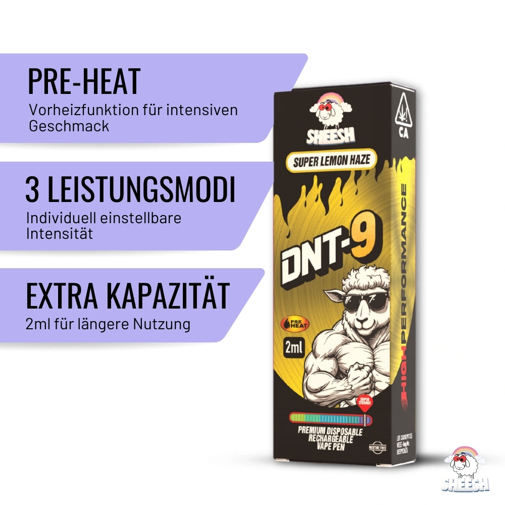 SHEESH - DNT9 - Super Lemon Haze - 2ml