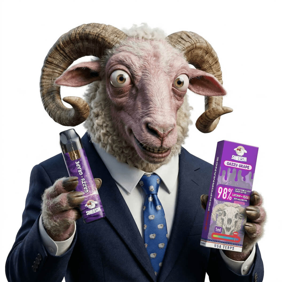 Superior Vapes - Gazzy Grape - 1ml - bubatzlegal24