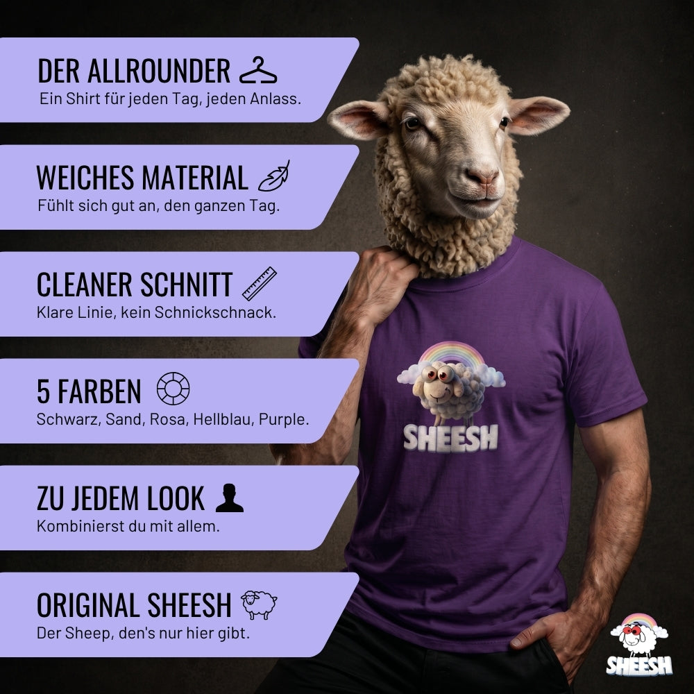 SHEESH T-SHIRT - LILA
