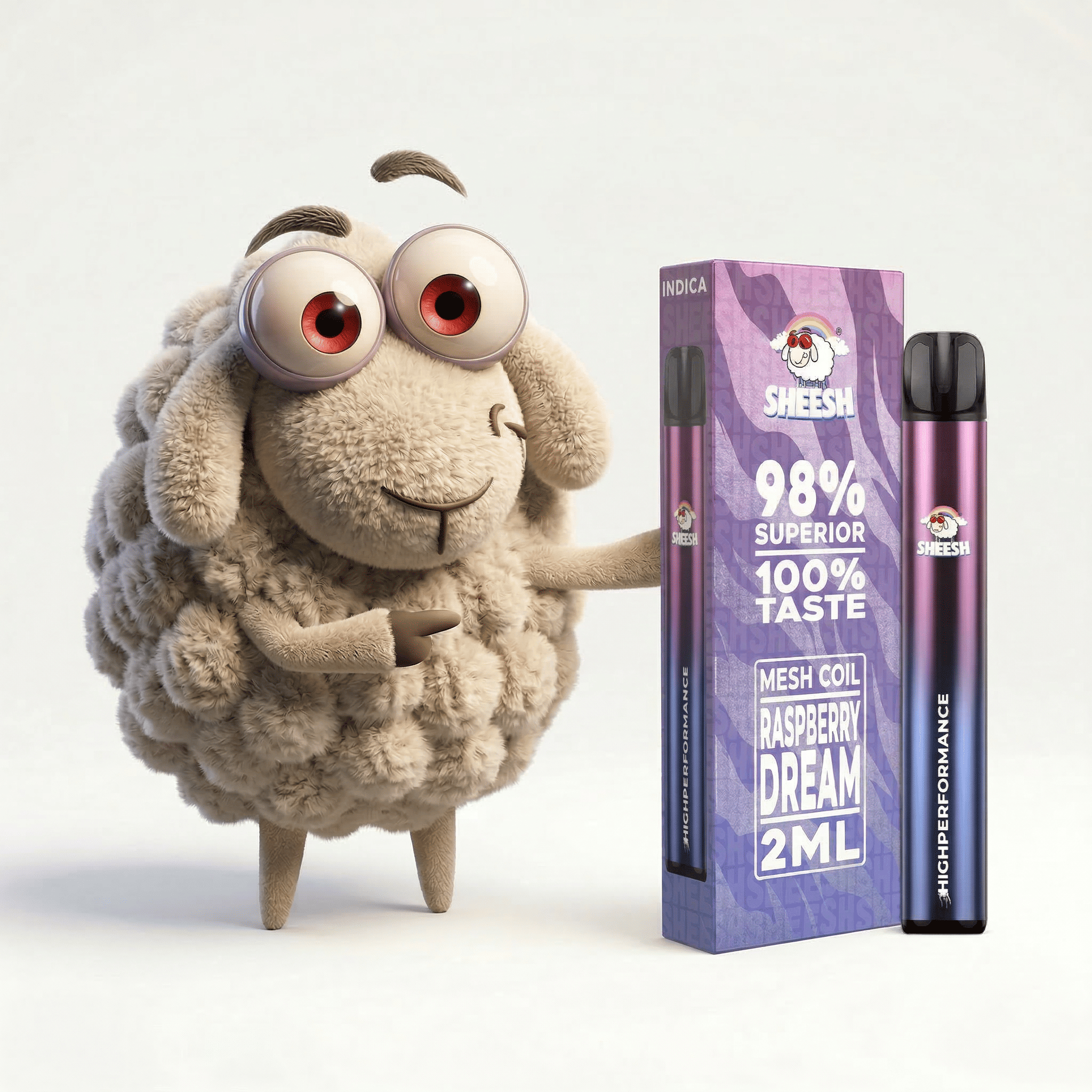 SHEESH - True Taste Line - Raspberry Dream - Superior Vape 2ml