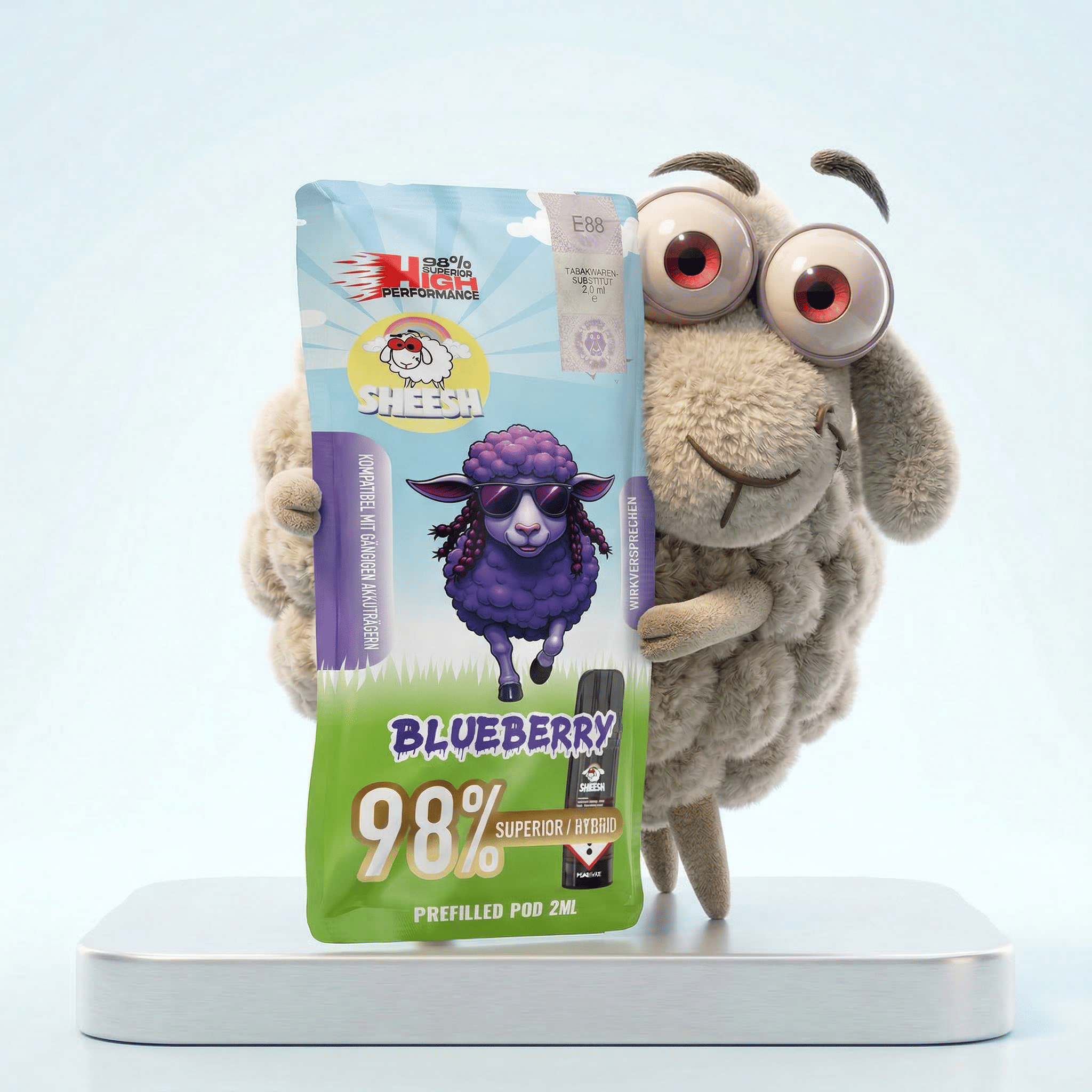 SHEESH - Signature Pod -  Blueberry - Superior