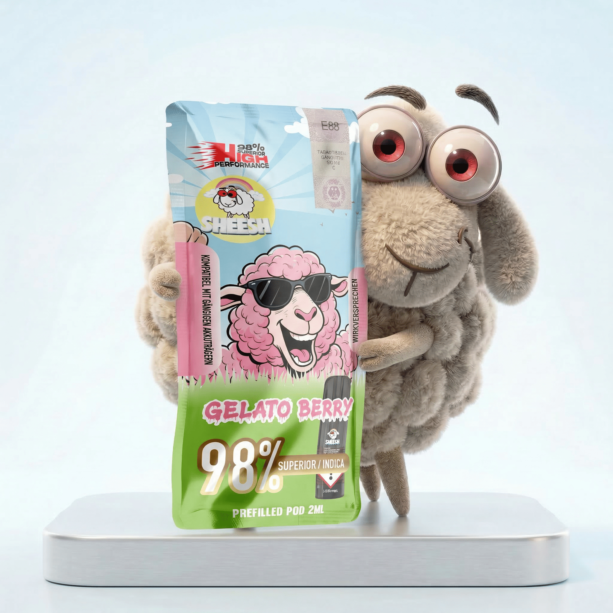 SHEESH - Signature Pod - Gelato Berry - Superior