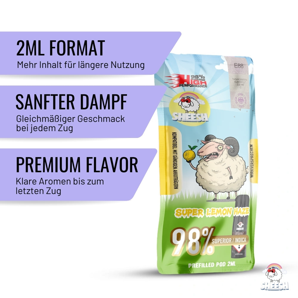 SHEESH - Signature Pod - Super Lemon Haze - Superior