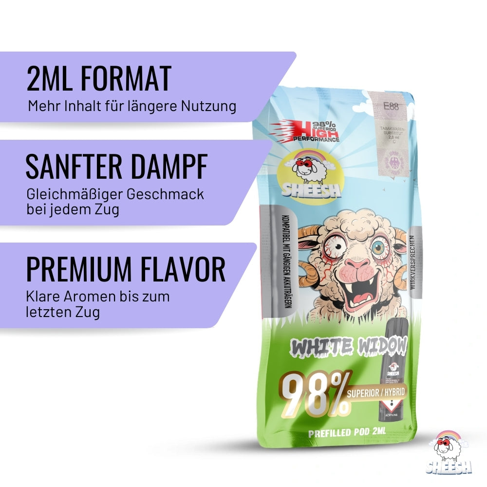 SHEESH - Signature Pod - White Widow - Superior